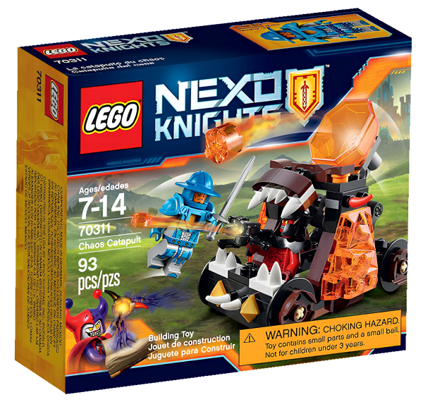 Конструктор LEGO Nexo Knights 70311 Безумная катапульта Уценка Used ( с коробкой и инструкцией )